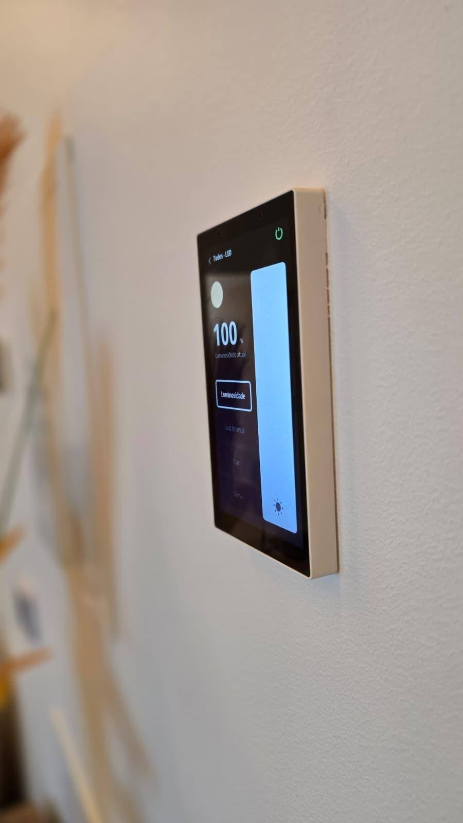 Smart home wall panel